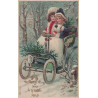 PARIS - JOUR DE L'AN - TYPE BLANC - CHIFFRE 71 DANS UN CERCLE - CARTE DE PARIS POUR PARIS.