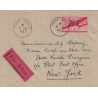 VAR - TOULON - 6 CENTS USA - PAM N°32 - SURCHARGE RF - LE 8-6-1945 - SIGNE CALVES.