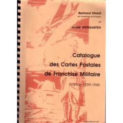 CATALOGUE DES CARTES...