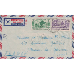 NOUVELLES HEBRIDES - LETTRE...