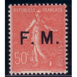 FM No006 50c SEMEUSE AVEC SRCHARGE.