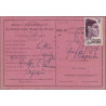 OCEANIE - PAPEETE - AVIS DE RECEPTION DE PAIEMENT - LE 7-10-1956.