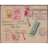 MADAGASCAR - TANANARIVE - FRANCE AERIENNE LIBRES - 1er LIAISON MADAGASCAR-COMORES - 25-4-1944.