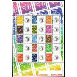 FEUILLET PERSONNALISABLE - F3925A GT - MARIANNE DE LAMOUCHE - CERES.