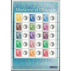 FEUILLET PERSONNALISABLE - F4226A Gb - MARIANNE DE BEAUGEARD - VIGNETTES CERES.