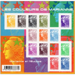 F4409 - LES COULEURS DE MARIANNE .