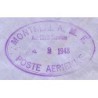 ST PIERRE ET MIQUELON - 1er LIAISON POSTALE 31 AOUT 1948.