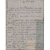 BALLON MONTE - LE GARIBALDI - PROBABLE - EMPIRE No29 ETOILE PLEINE - PARIS R.DE CLERY - LE 19 OCTOBRE 1870.