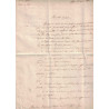 ALGERIE - ALGER - ARMEE EXPEDIre D'AFRIQUE - A - LETTRE D'ALGER DU CHIRURGIEN EN CHEF POUR UN CHIRURGIEN MAJOR.