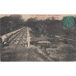 GUINEE FRANCAISE - FARANA - CARTE POSTALE DU12-6-1908 - 5c GROUPE POUR LA FRANCE..