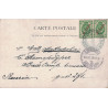 LEVANT RUSSE - CONSTANTINOPLE - TIMBRES AVEC SURCHARGE 10 PARA EN PAIRE LE 30-9-1901 POUR LA RUSSIE.