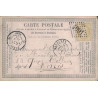 MANCHE - VALOGNES - CERES N°59 OBL.GC4091 - SUR CARTE PRECURSEUR POUR PARIS LE 24-5-1873.