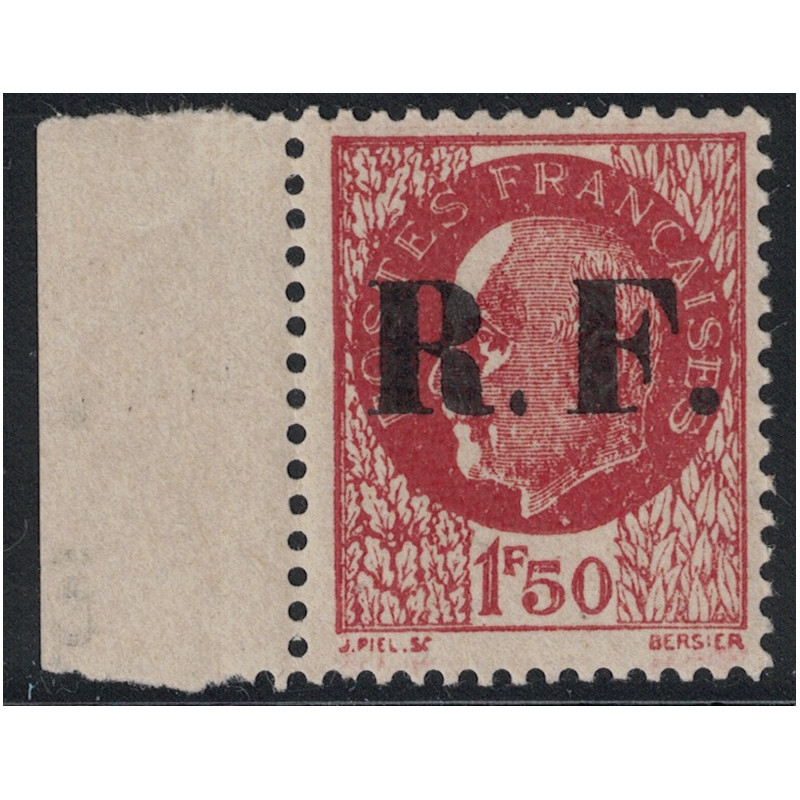 LIBERATION - MARNE - REIMS - No1 - COTE 40€ - SIGNATURE BRUN.