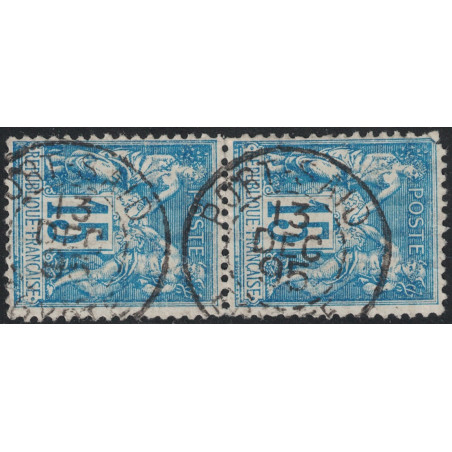 No090 - PAIRE - SAGE - EGYPTE - PORT-SAID - 13 DECEMBRE 1895.