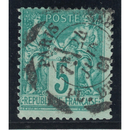 No075 - SAGE - CACHET ESSAI - PARIS PLACE DE LA BOURSE - PEU COURANT - SUPERBE..