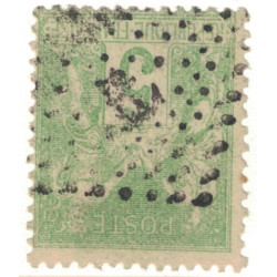 No106 - 5c SAGE - OBLITERATION ANCRE - JOUR DE L'AN.
