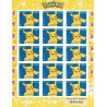 FEUILLET F127  - POKEMON - AVEC COIN DATE - 2024.