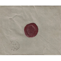 PARIS - 118 - LETTRE RECOMMANDEE - PERFORATION P.L.M. SUR LES 3 TIMBRES - CHEMIN DE FER PARIS-LYON-MARSEILLE - 14-11-1931.