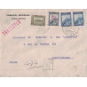 TURQUIE - GALATA - LETTRE RECOMMANDEE DE LA BANQUE OTTOMANE POUR LA FRANCE LE 5-7-1930.