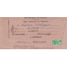 VAUCLUSE - MALEMORT DU COMTAT - GANDON 3x5F SUR AVIS DE RECEPTION.