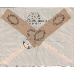 PALESTINE - HAIFA - LETTRE RECOMMANDEE DE LA BANQUE OTTOMANE POUR LA FRANCE LE 3-5-1933.