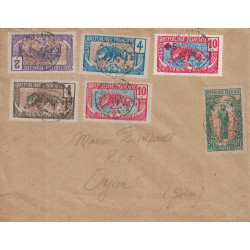CONGO - BRAZZAVILLE - LETTRE POUR OYEN AU GABON EN JUILLET 1918.