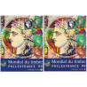 MONDIAL DU TIMBRE - PHILEXFRANCE 1999 - CATALOGUE TOME 1 ET 2.