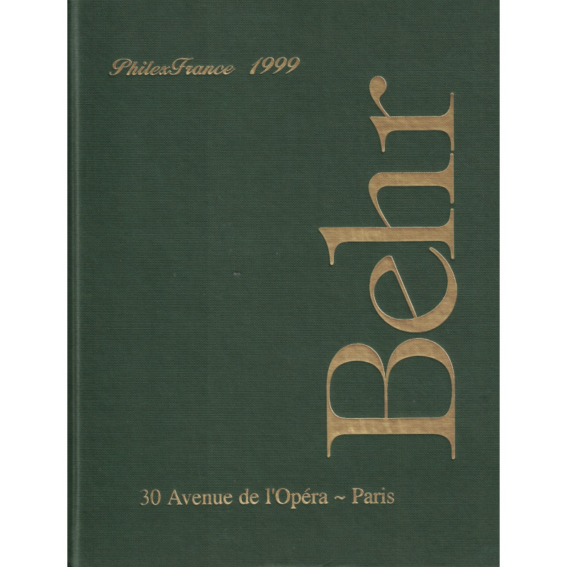 BEHR - PHILEXFRANCE 1999 - VENTE A PRIX NET.
