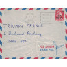 MULLER - REUNION - CFA - ENVELOPPE DE SAINT-DENIS - LE 3-9-1959 POUR PARIS.
