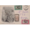 MADAGASCAR - FILANZANE 4c-5c-10c SUR CARTE DE MAJUNGA POUR MAJUNGA LE 16-6-1921 - FILLE ANTEMOUR FAISANT LA MORALE A SA MERE.