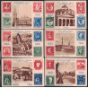 CHROMO - 31IMAGE AVEC ILLUSTRATIONS DE TIMBRES PAR PAYS AVEC PHOTO DES CAPITALES