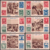 CHROMO - 31IMAGE AVEC ILLUSTRATIONS DE TIMBRES PAR PAYS AVEC PHOTO DES CAPITALES