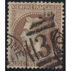 No030 - EMPIRE - OBLITERATION ANGLAISE 303 DE FOLKESTONE - SUPERBE.