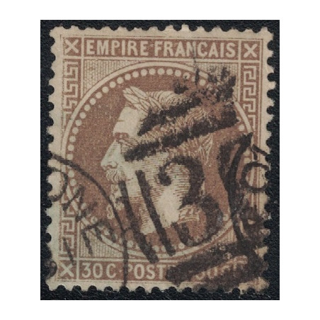No030 - EMPIRE - OBLITERATION ANGLAISE 303 DE FOLKESTONE - SUPERBE.