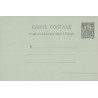 MAYOTTE - TYPE GROUPE - CARTE POSTALE - 10c NOIR SUR VERT.