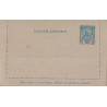 GRANDE COMORE - TYPE GROUPE - CARTE LETTRE 15c BLEU SUR GRIS