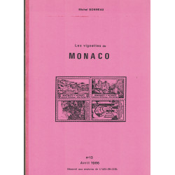 LES VIGNETTES DE MONACO - MICHEL BONNEAU - 1986.
