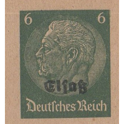 ALSACE - OCCUPATION - ENTIER POSTAL PRIVE ILLUSTRE TSC - COTE 150 € (2005)