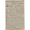 ENTIER TYPE SAGE 10c DE PARIS 29 AVRIL 1901 - A DESTINATION DE MADRAS (INDE) - CACHET SEA POSTE OFFICE
