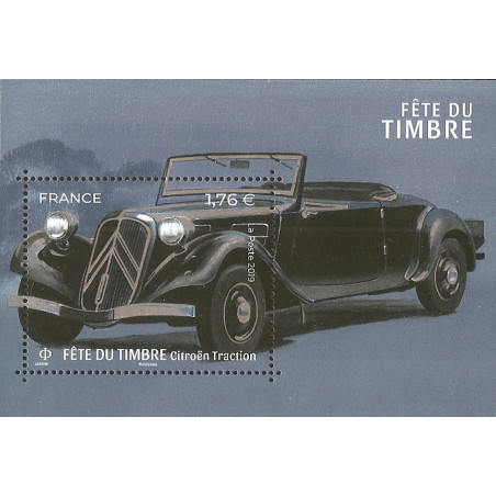 F5303 - FETE DU TIMBRE 2019 - CITROEN TRACTION.