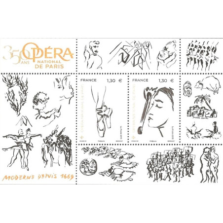 F5353 - FEUILLET OPERA NATIONAL DE PARIS.