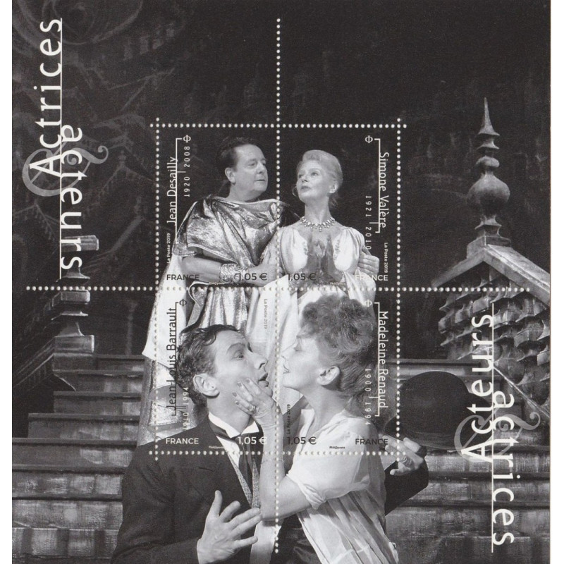 F5362 - ACTEURS ET ACTRICES DE THEATRE ET DE CINEMA - 2019.