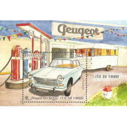 F5391 - FETE DU TIMBRE 2020 - VOITURES ANCIENNES - PEUGEOT 404.