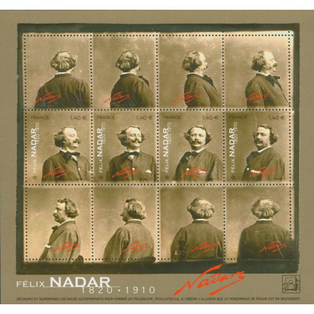 F5392 - FELIX NADAR - ROMANCIER, JOURNALISTE, AEROSTIER ET PHOTOGRAPHE - 2020.