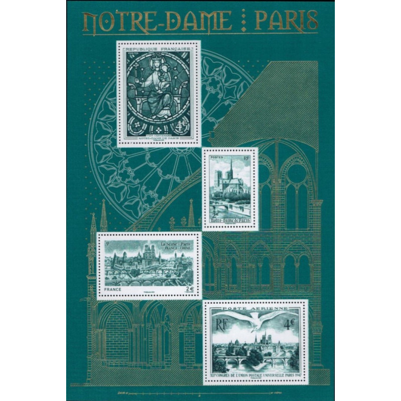 F5440 - NOTRE DAME DE PARIS - LA CATHEDRALE - 2020.