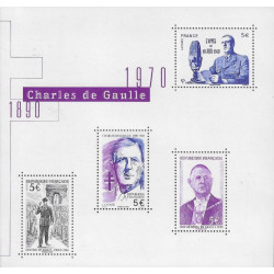 F5445 - CHARLES DE GAULLE - CINQUANTENAIRE DE SA MORT - 2020.
