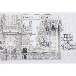 BLOC FEUILLET No0151 - TRESORS DE NOTRE DAME - 2020.