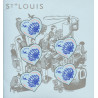 BLOC FEUILLET No0153 - SAINT VALENTIN - COEUR DE ST LOUIS - 2022.