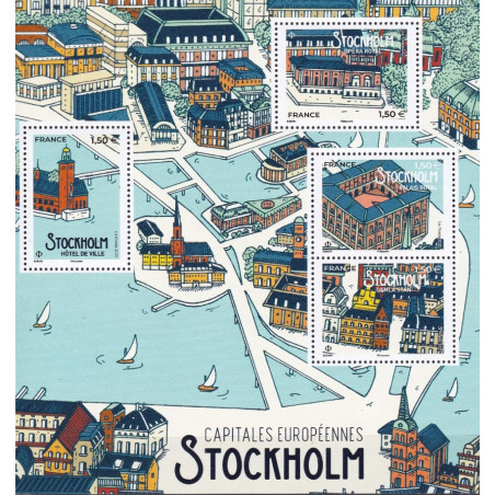 F5477 - STOCKHOLM - CAPITLES EUROPEENNES - 2021.
