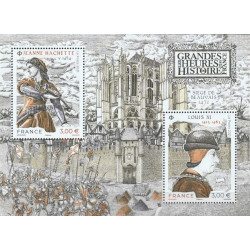 F5540 - JEANNE HACHETTE ET LOUIS XI - 2021.